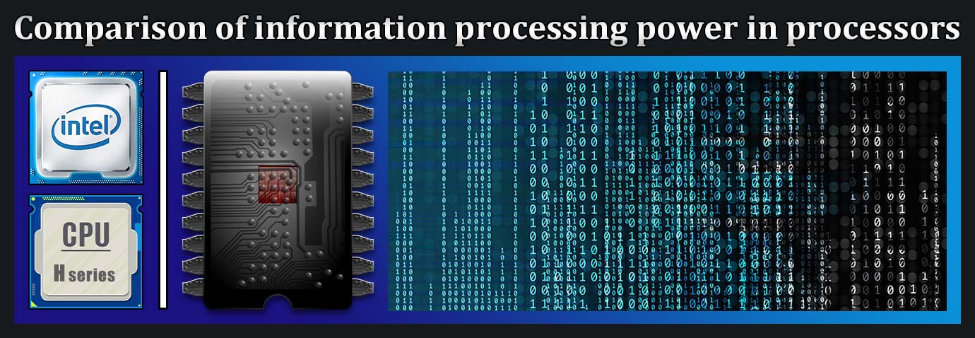 پردازش اطلاعات در پردازنده های سری اچ اینتل